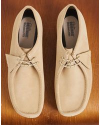 Clarks - – wallabee lite – schuhe aus wildleder - Lyst