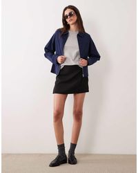 ASOS - Tailored Wrap Mini Skort - Lyst
