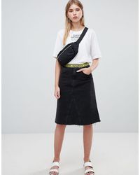 cheap monday denim skirt