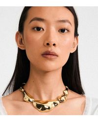 Pilgrim - Collar Llamativo Free De -Dorado - Lyst