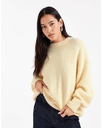 ASOS - Pull oversize à col ras - Lyst