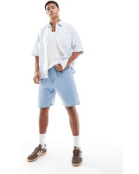 Jack & Jones - – tony – locker geschnittene jeansshorts - Lyst