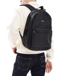 Levi's - Mochila Negra Básica Con Logo De Ala De Murciélago De - Lyst