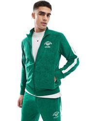 Polo Ralph Lauren - Run Club P-wing Logo Taped Sleeve Cotton Terry Track Jacket - Lyst