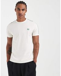 Fred Perry - Contrast Tape Ringer T-shirt - Lyst
