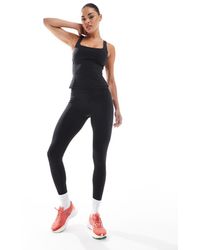 South Beach - Leggings A Vita Alta Neri - Lyst