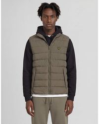Lyle & Scott - Mid Jackets Quilted Puffer Gilet - Lyst