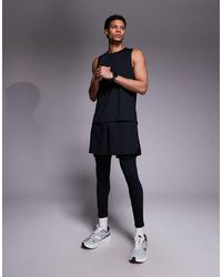 4505 - Reflective Quick Dry Base Layer Running Tights With Energy Gel Pocket - Lyst