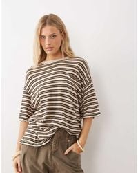Free People - All Love Stripe Pocket T-shirt - Lyst