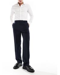 ASOS - Straight Leg Suit Trouser - Lyst