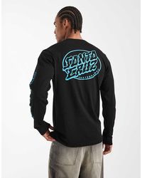 Santa Cruz - Mono Graphic Long Sleeve T-Shirt - Lyst