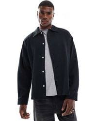 Jack & Jones - – strukturiertes oversize-hemd - Lyst