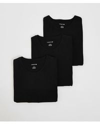 Lacoste - 3 Pack Loungewear T-Shirt - Lyst