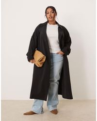 ASOS - Asos design curve – trenchcoat - Lyst