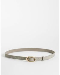 Calvin Klein - Suede Buckle 20mm Belt - Lyst