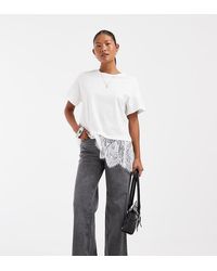 Vero Moda - Tessa Jeans Met Hoge Taille En Wijde Pijpen - Lyst