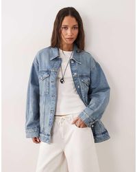 & Other Stories - Oversized Denim Jacket - Lyst