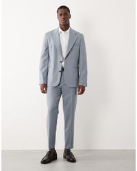ASOS - 100% Summer Wool Tapered Suit Pants - Lyst