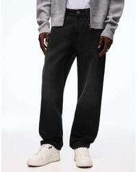 Bershka - Straight-leg Jeans - Lyst