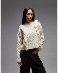ASOS - – flauschiger strickpullover - Lyst