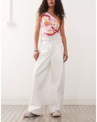 Collusion - Xl Baggy Jeans Met Wijde Pijpen - Lyst