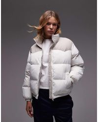 Levi's - Noe Nylon Western Puffer Jacket - Lyst