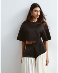 ARRANGE - Crop T-shirt Co-ord - Lyst