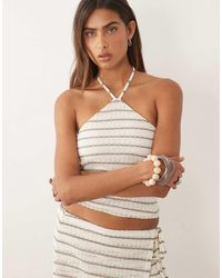 Mango - Teen Halterneck Top - Lyst