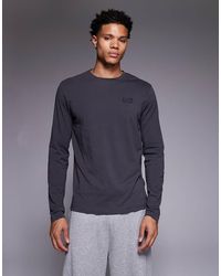 EA7 - Armani Train Core Logo Long Sleeve T-shirt - Lyst