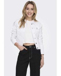 ONLY - – figurbetonte jeansjacke - Lyst