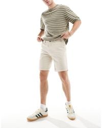 Jack & Jones - Pantalones cortos chinos blanco hueso - Lyst