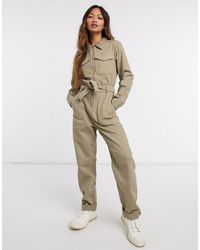 weekday jimi short sleeve jumpsuit
