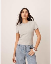 ARRANGE - – schlichtes, figurbetontes t-shirt - Lyst