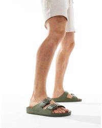 Jack & Jones - Moulded Double Strap Sandal - Lyst