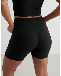 Aim'n - Ribbed Performance Midi Shorts - Lyst