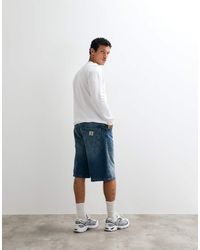 Carhartt - Landon Loose Tapered-fit Denim Shorts - Lyst