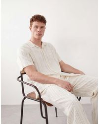 Brave Soul - Textured Short Sleeve Shirt - Lyst
