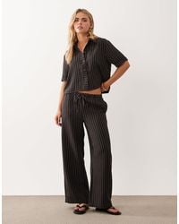 JDY Petite - Wide Leg Trousers Co-ord - Lyst