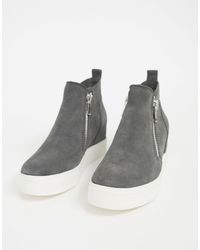 steve madden leii wedge sneaker