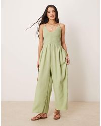 ASOS - – jumpsuit aus polyester - Lyst