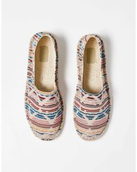 ASOS - – espadrilles aus canvas mit aztekenmuster - Lyst