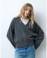 JJXX - V-neck Knitted Jumper - Lyst
