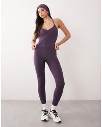4505 - Ruched Front Yoga Cami - Lyst