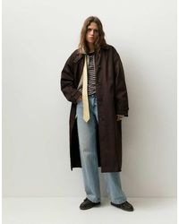 Pull&Bear - Oversize Trench Coat - Lyst