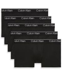 Calvin Klein - Micro Stretch 5 Pack Low Rise Trunks - Lyst