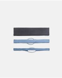 Stradivarius - Set Of 3 Elasticated Sports Fur Headbands - Lyst