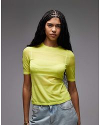 & Other Stories - Crew Neck Thin Knitted T-shirt - Lyst