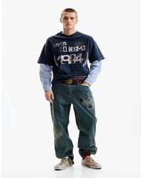 Desigual - Printed Long-Sleeve Sweatshirt - Lyst