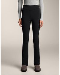 Oysho - High Rise Warm Flare Trousers - Lyst