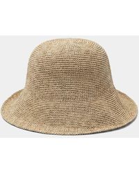 Pull&Bear - Cappello Color Burro Intrecciato - Lyst